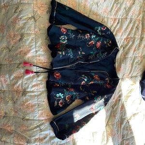 Black embedded jacket